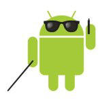 Android blind man